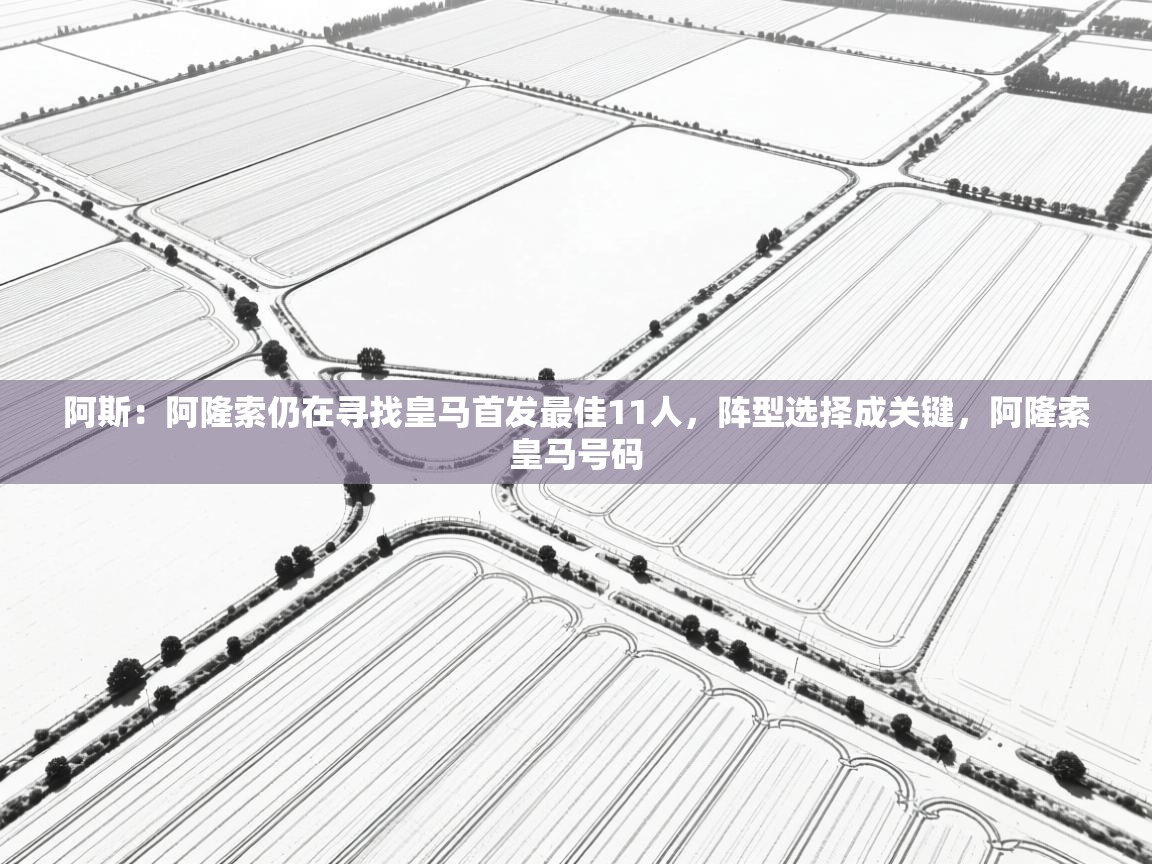 阿斯：阿隆索仍在寻找皇马首发最佳11人，阵型选择成关键，阿隆索皇马号码  第1张