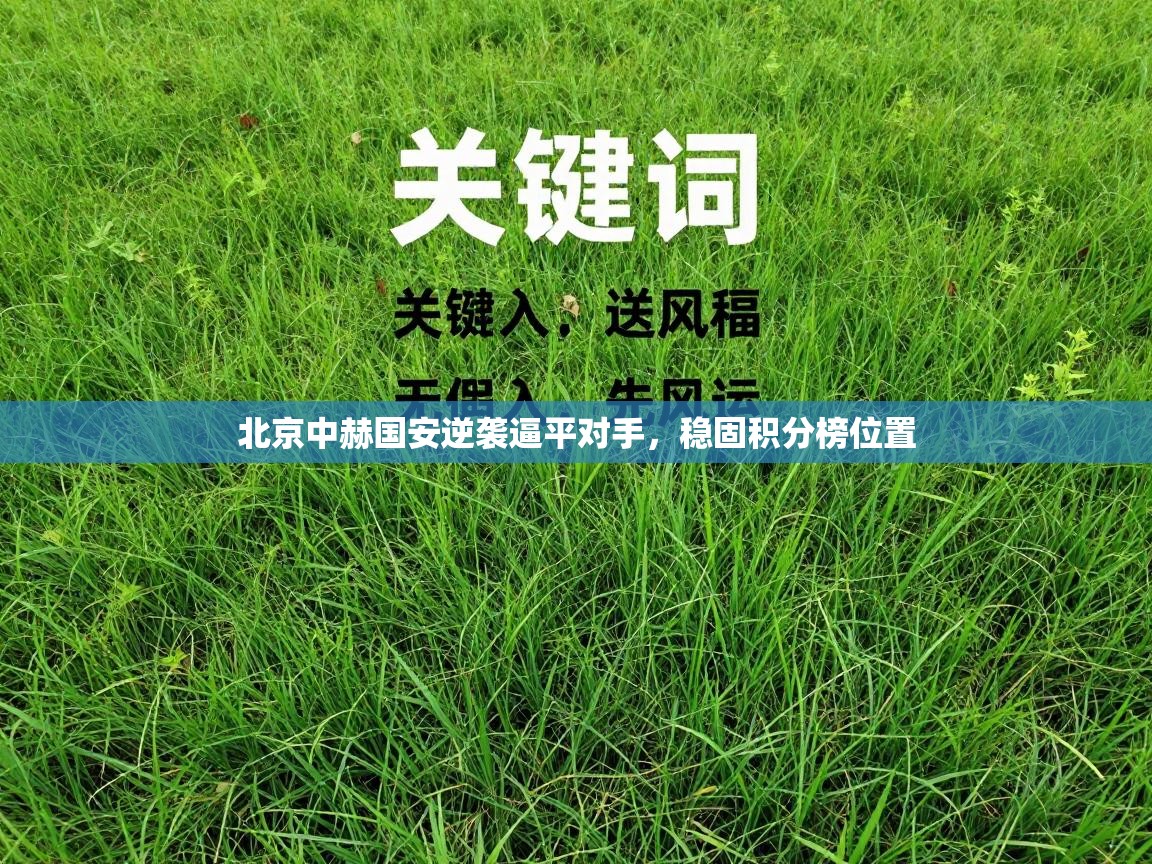 北京中赫国安逆袭逼平对手，稳固积分榜位置  第2张